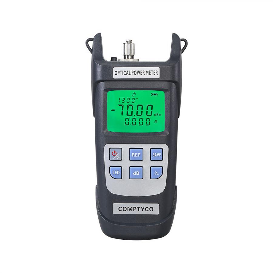 AUA-Y510A 고정밀 광파워미터 10파장 OPM LED 내장 휴대용 광테스터