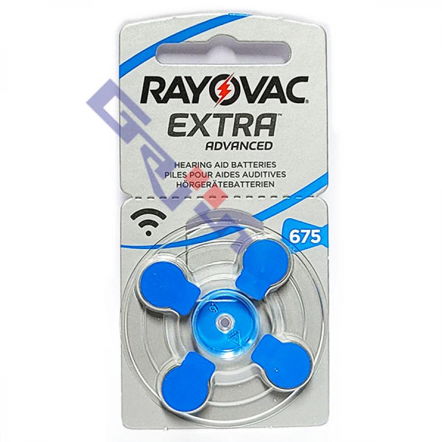 Rayovac 675ZM-PR44-4BP(1.45V 640mAh)