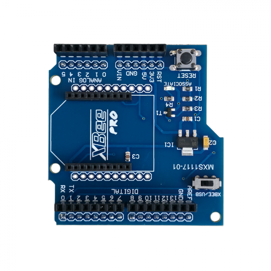 [자체 생산 IC 적용] Bluetooth Expansion Shield Compatible with Xbee [MXS1117-01]