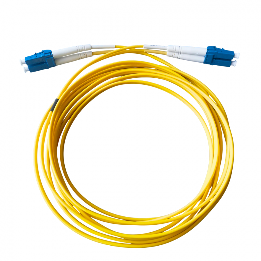 싱글모드 듀플렉스 광점퍼코드 LC-LC UPC 2.0mm (1m)