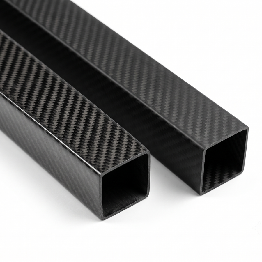 3K 카본 사각 파이프 30x27 무광 500mm [CBSP-38]