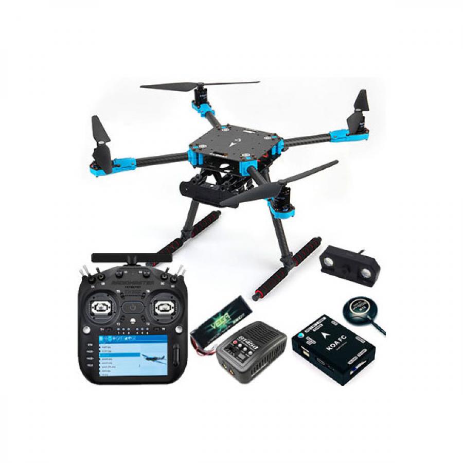 X500 V2 조립/셋팅 교육용 드론 + 국산 픽스호크 GPS + TX16S MK3 타라니스 호환 디지털 16채널 조종기 포함 풀셋
