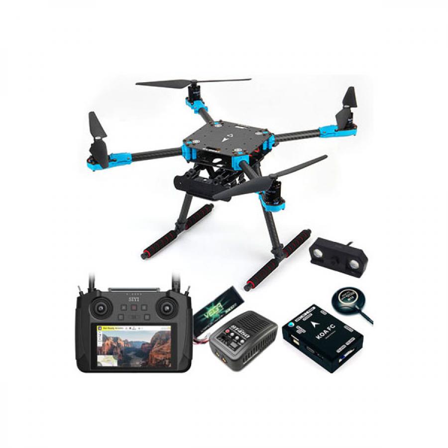 X500 V2 조립/셋팅 교육용 드론 + 국산 픽스호크 GPS + SIYI MK15 HD 카메라 + 데이터링크 송수신 고화질 조종기 포함 풀셋