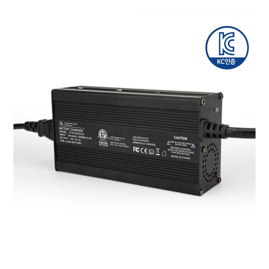 리튬인산철 배터리 충전기 58.4V 5A 294W M8링터미널 -XT30