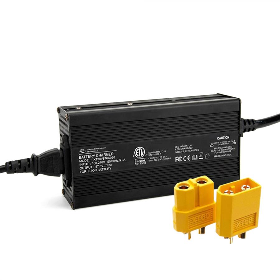 리튬인산철 배터리 충전기 58.4V 5A 294W XT60 단자