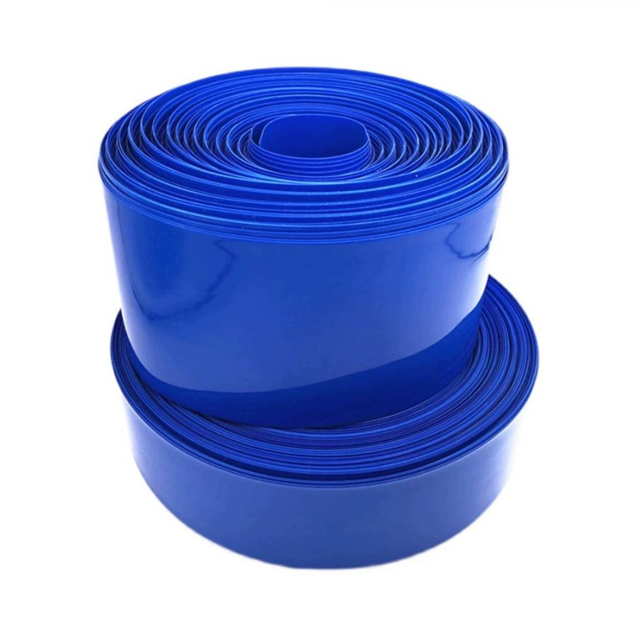 PVC 열수축 튜브 블루 접경 60mm 3m (난연 절연)[BT-41]