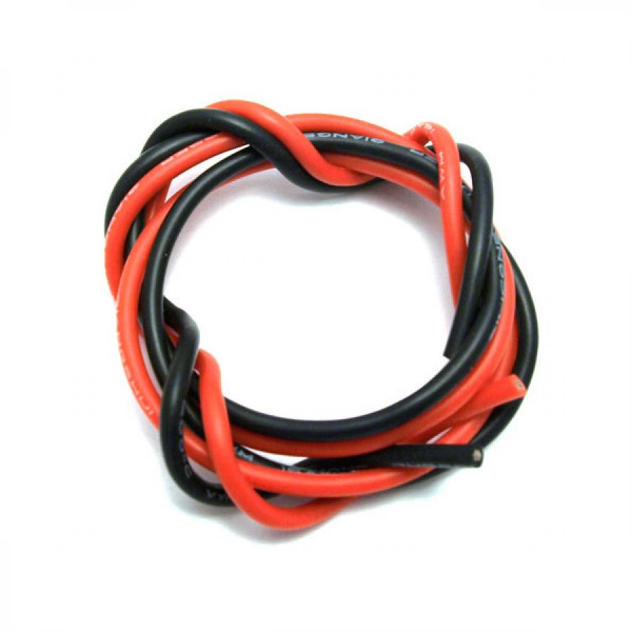 AWG12 실리콘 케이블 4mm x 1M 변속기 배터리 모터 연장선용