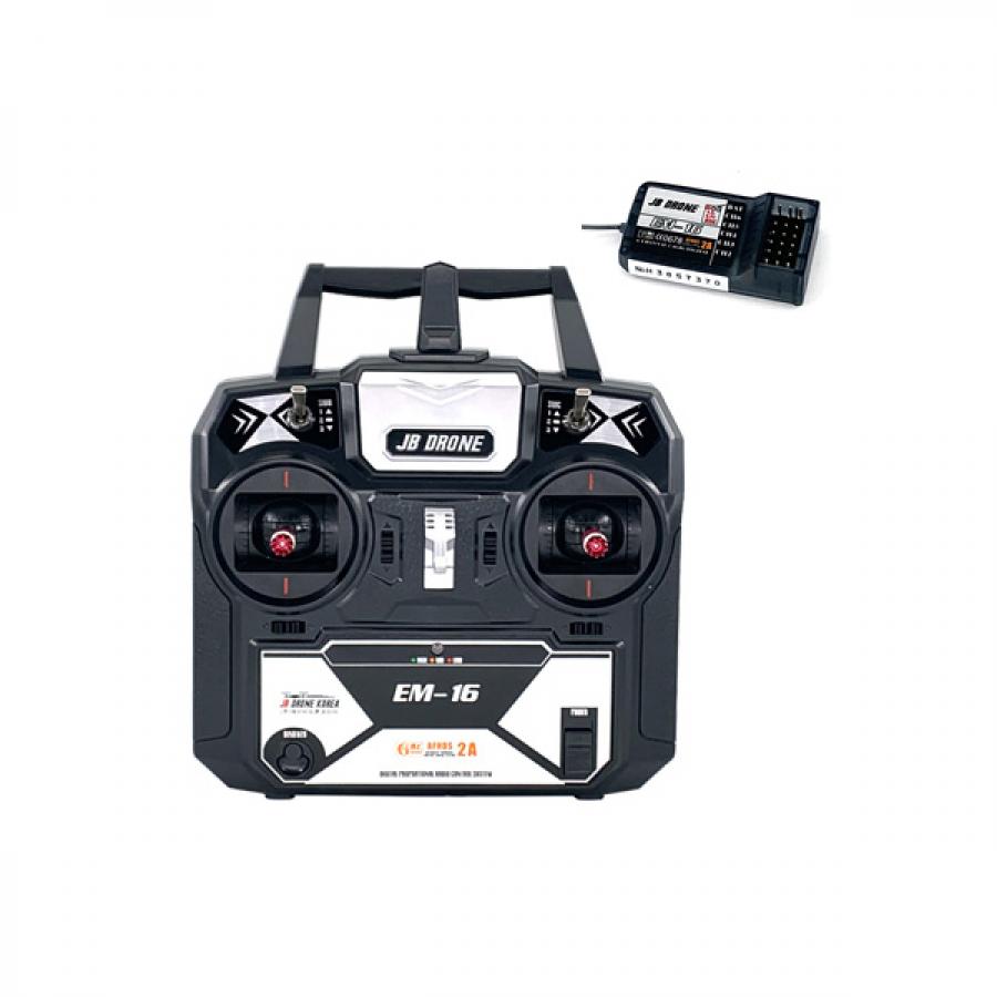 JB Drone EM-i6 2.4GHz 6채널 조종기 (모드2) + PPM 수신기