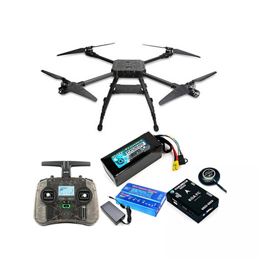 타롯 680B 산업용 고정 타입 737mm 5Kg 페이로드 드론 - 포켓 ELRS 디지털 양방향 조종기 포함 풀셋