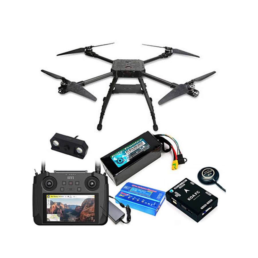 타롯 680B 산업용 고정 타입 737mm 5Kg 페이로드 드론 - SIYI MK15 HD 카메라 + 데이터링크 송수신 고화질 조종기 포함 풀셋