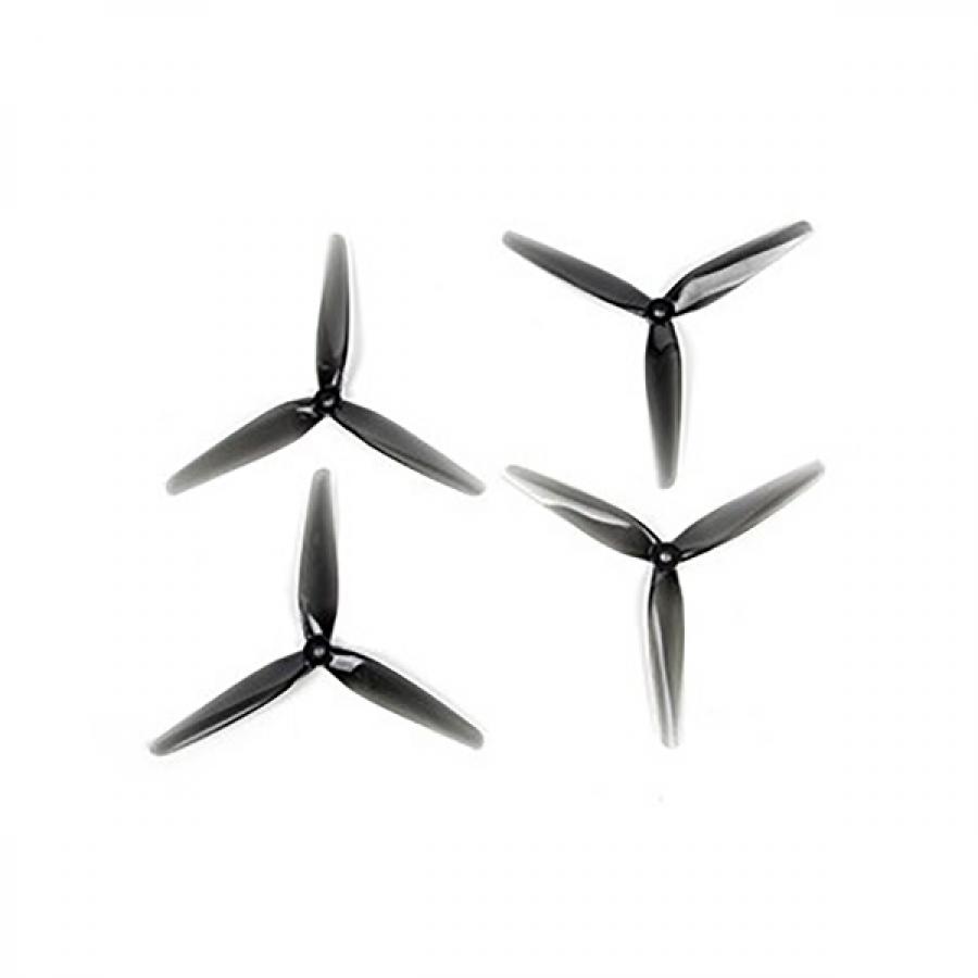 7in High Speed Tri-Blade (Smoke Gray/7.0x3.5in)