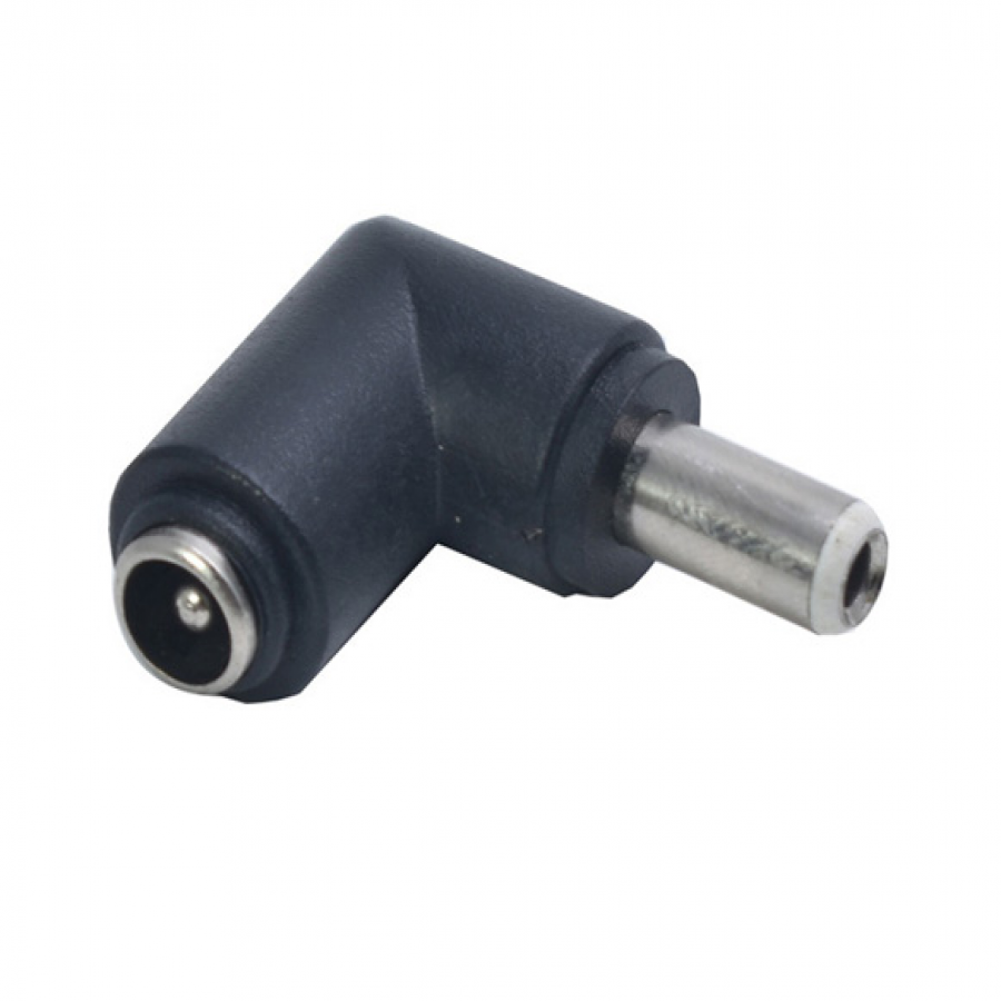 렉스봇 DC5.5*2.1MM(암) to DC5.5*2.5(숫) 변환 잭 직각