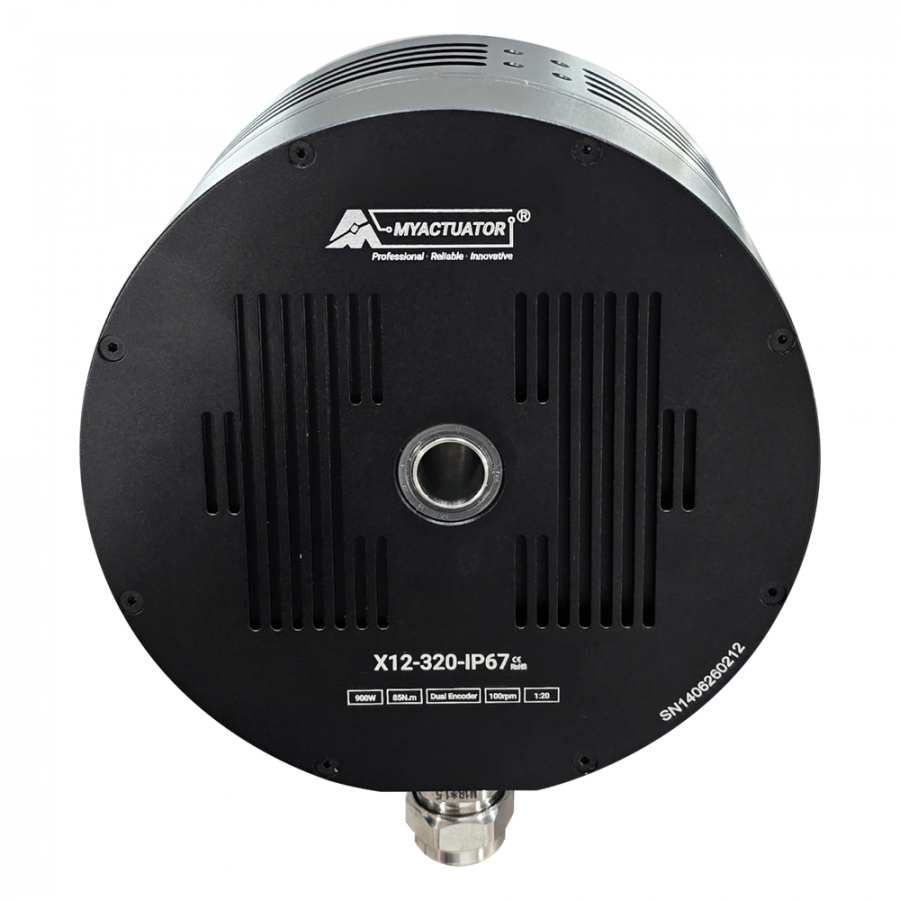 RMD-X12-P20-320-E (IP67) 로봇 관절 모터 (방수 / 듀얼 엔코더 + 드라이버 내장)