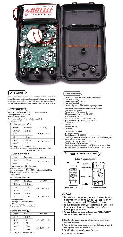 디지털 멀티 테스터 (661002) 661002 1EA DC(V) 200m/600 [K09767151] / 디바이스마트